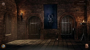 Delicious menage with the noblewoman and the servant