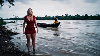 Loira gostosa cavalona fodida pelo comedor vídeo ia