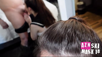 Aaah throwback to lil lexus servicing me during her outfit check #amwf #amxf all handmade goods