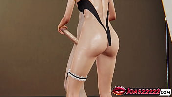 Adult ballerina alyx delivers a blowjob handjob and deepthroat facial cum in honey select 2