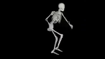 Esqueleto corno manso