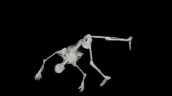 Esqueleto corno manso