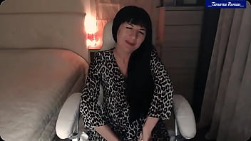 Tamarra roman sexy leopard striptease & pussy vibin' funtime