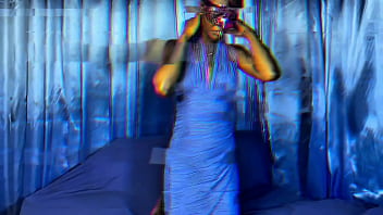 Tag team double dick in all holes pussy and mouth filled with big black long socks