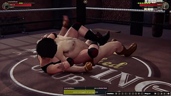 Luna vs johnny walker nf3d mixed mma battle maledom