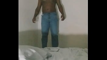 My new white bed and masturbating in squid position as needed 1