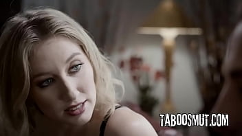 Blonde milf slut ask step nephew to fuck her