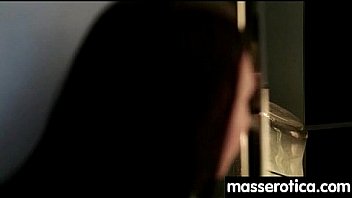 Young innocent lesbian has her tight little flower penetrated 11