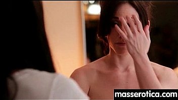 Young innocent lesbian has her tight little flower penetrated 11