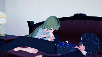 Hentai petite gal kay fucks cock