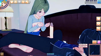 Hentai petite gal kay fucks cock