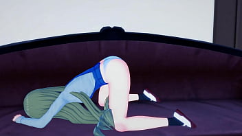 Hentai petite gal kay fucks cock