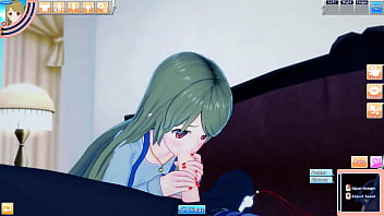 Hentai petite gal kay fucks cock