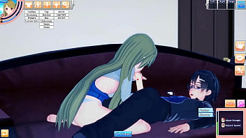 Hentai petite gal kay fucks cock