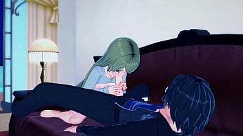 Hentai petite gal kay fucks cock