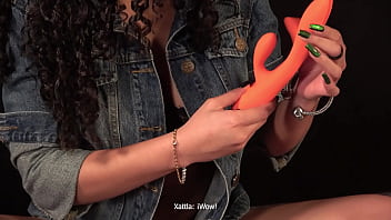 Powerful dildo made me cum twice i sucked i licked and i put it in my pussy pov xattlalust