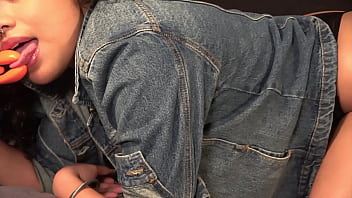 Powerful dildo made me cum twice i sucked i licked and i put it in my pussy pov xattlalust