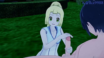 Lillie and sabrina natsume intense sex pokémon hentai