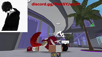 Fucking a hot furry female on roblox