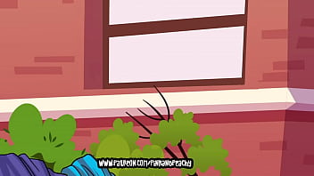 Three girls strip each other over test scores