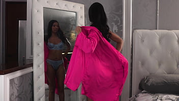 Ameena green indulges in pussy pounding and a sensual facial