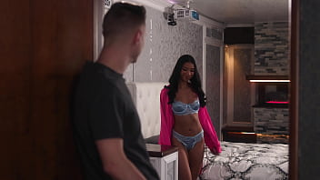 Ameena green indulges in pussy pounding and a sensual facial