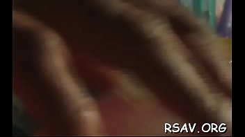 Stunning hottie in bdsm act