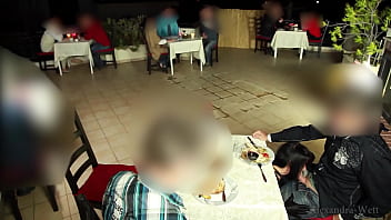 Public even in the restaurant fucking in front of the guests