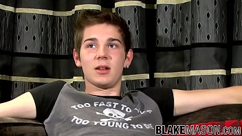 Young Brit Jerks Off After An Interview thumbnail