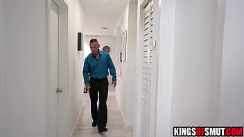 Hot teen fucking step dad's friend