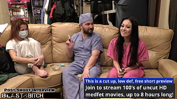 Blaire celeste's mouth gets blasted with huge load of cum