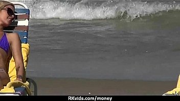 Sexy natural chick trades cash for some rough sex 20