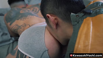 Yoshi Invited Hayato A Japanese Jock From A Hookup App Over For A Quickie Hayato Only Plays Safe And Yoshi's The Opposite But This Lustful Bitch Just Needs Dick And Cum In His Ass thumbnail