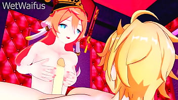 Yanfei gets paid in hard sex and cum genshin impact hentai
