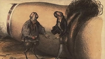 Retro erotic illustration