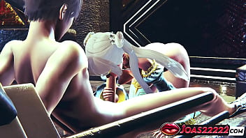 Blue hair anime girl – pierced nipples blowjob with fetish glans lick intense handjob & big sperm explosion 3d hentai in honey select 2 Blue hair anime girl – pierced nipples blowjob with fetish glans lick intense handjob & big sperm explosion 3d hentai in honey select 2