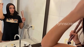 Deepthroating my shy stepbrother at my parents' house lynn scream