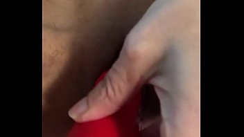 Rubbing my pussy sticking a dildo in my pussy and then fucking a cock