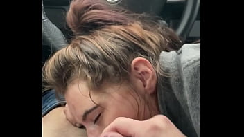 Streetwalker slurps cum off a guy's dick after she deepthroats his cock Streetwalker slurps cum off a guy's dick after she deepthroats his cock