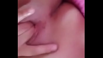 Coño con juguete hasta acabar