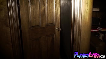 Classy big tits teen hottie taking off her fancy lace lingerie