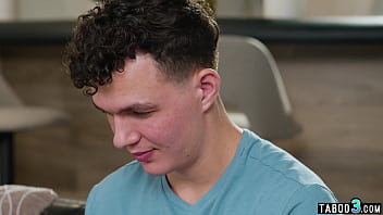 Big tits cougar stepmom confronts on her step sons big dick