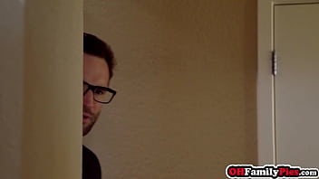 Sexy teen swallowed big cock and hot teen enjoyed rough ass fucking