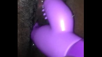 Playing with her toy