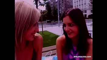 Lesbians lora magdalena and sandra shine get orgasms using a strap on