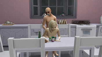 Slut android 18 cheats on krillin with pervert master roshi