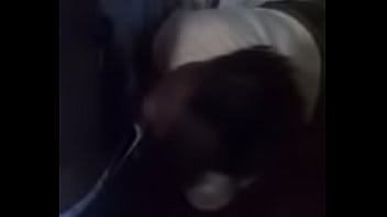 Slut sucks boyfriend on cam prt 1