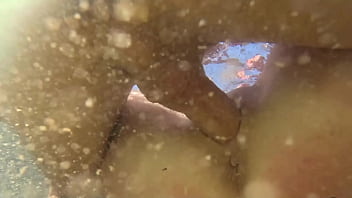 Fuck golden shower piss rimming facial in murky water