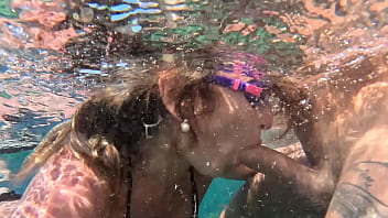 Fuck golden shower piss rimming facial in murky water