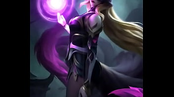 Ahri Coven Skin Ai Animationcant Seem To Get The Tail To Work Right >>i'm Open To Img To Vid Requests Just Fo thumbnail